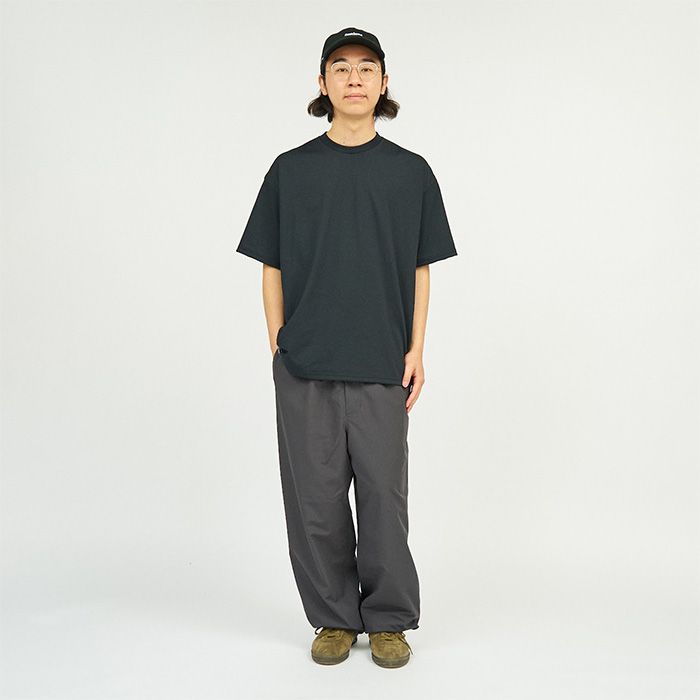 DRY JERSEY S/S CREW NECK TEE / BLACK