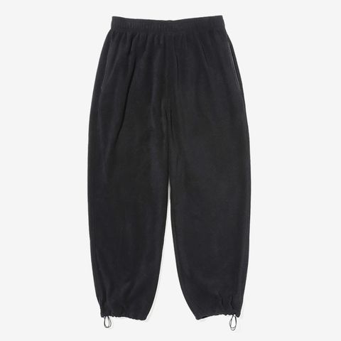 MICRO FLEECE ADJUSTABLE PANTS / BLACK