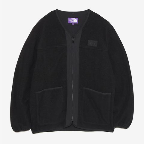 PLAS Fleece Field Cardigan / K(Black)
