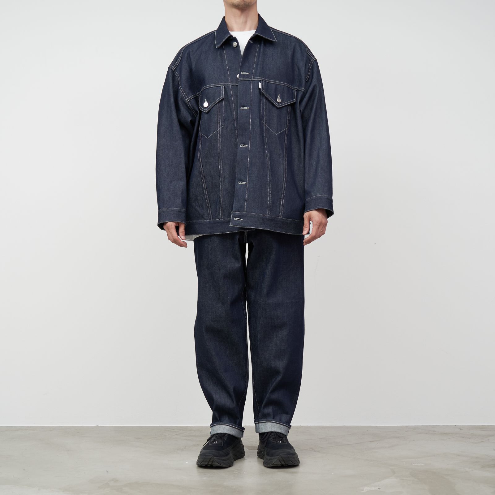 Graphpaper - Selvage Denim Trucker Jacket | Stripe Online Store