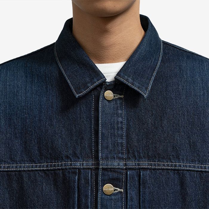 Selvage Denim Jacket -DARK FADE- / INDIGO DARK FADE
