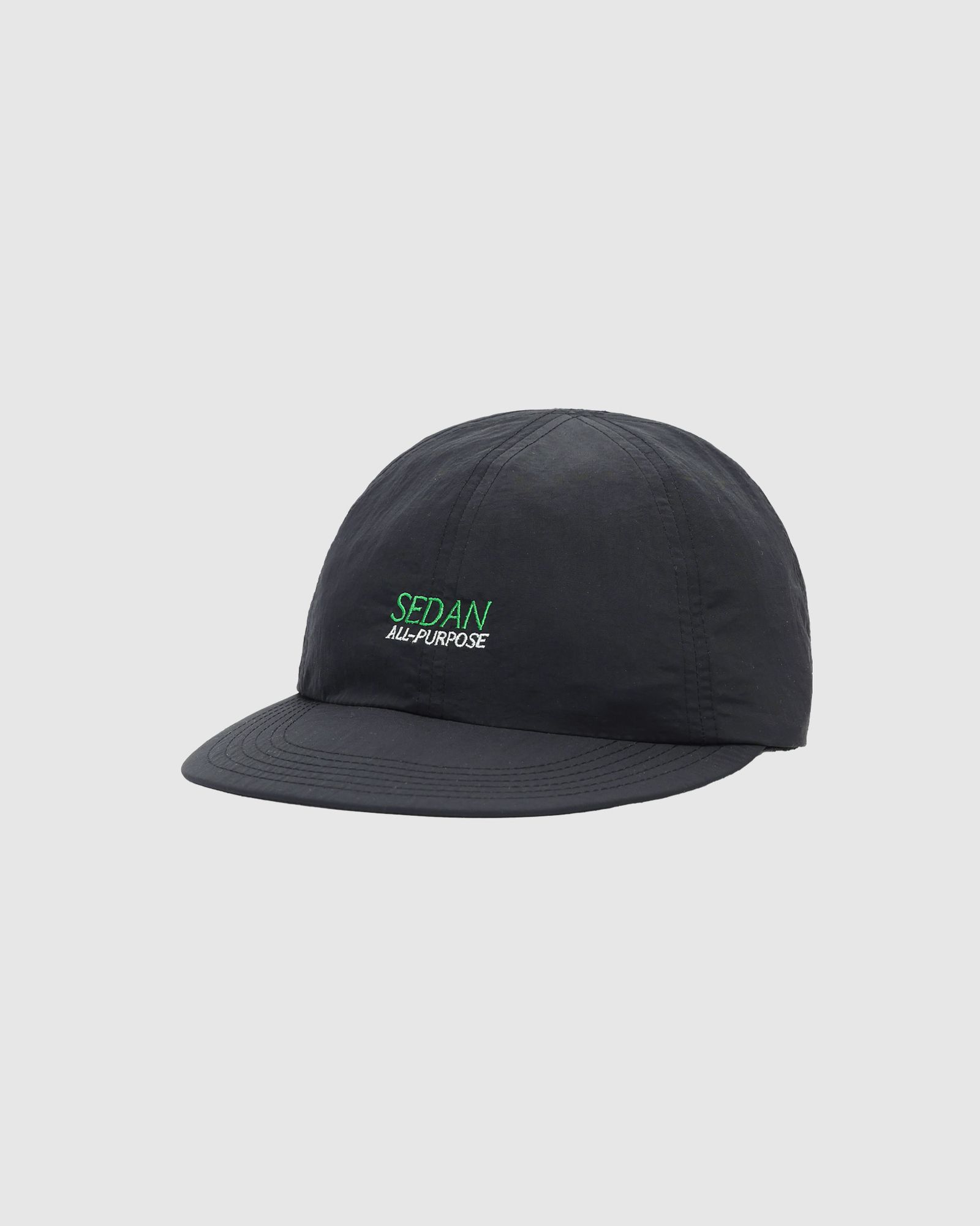 TECH LOGO CAMP CAP / BLACK