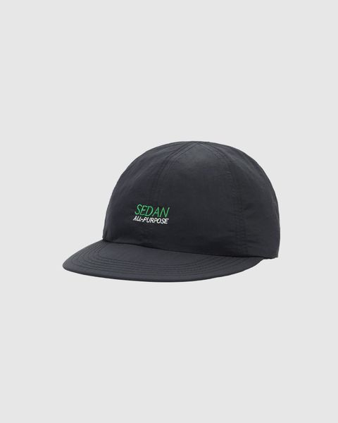 TECH LOGO CAMP CAP / BLACK