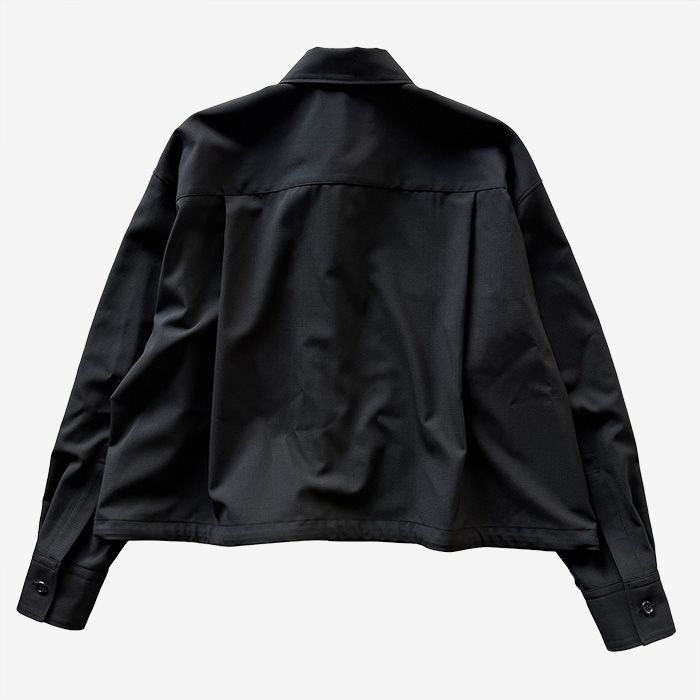 Women / Wool Ripstop Shirt Blouson / Black