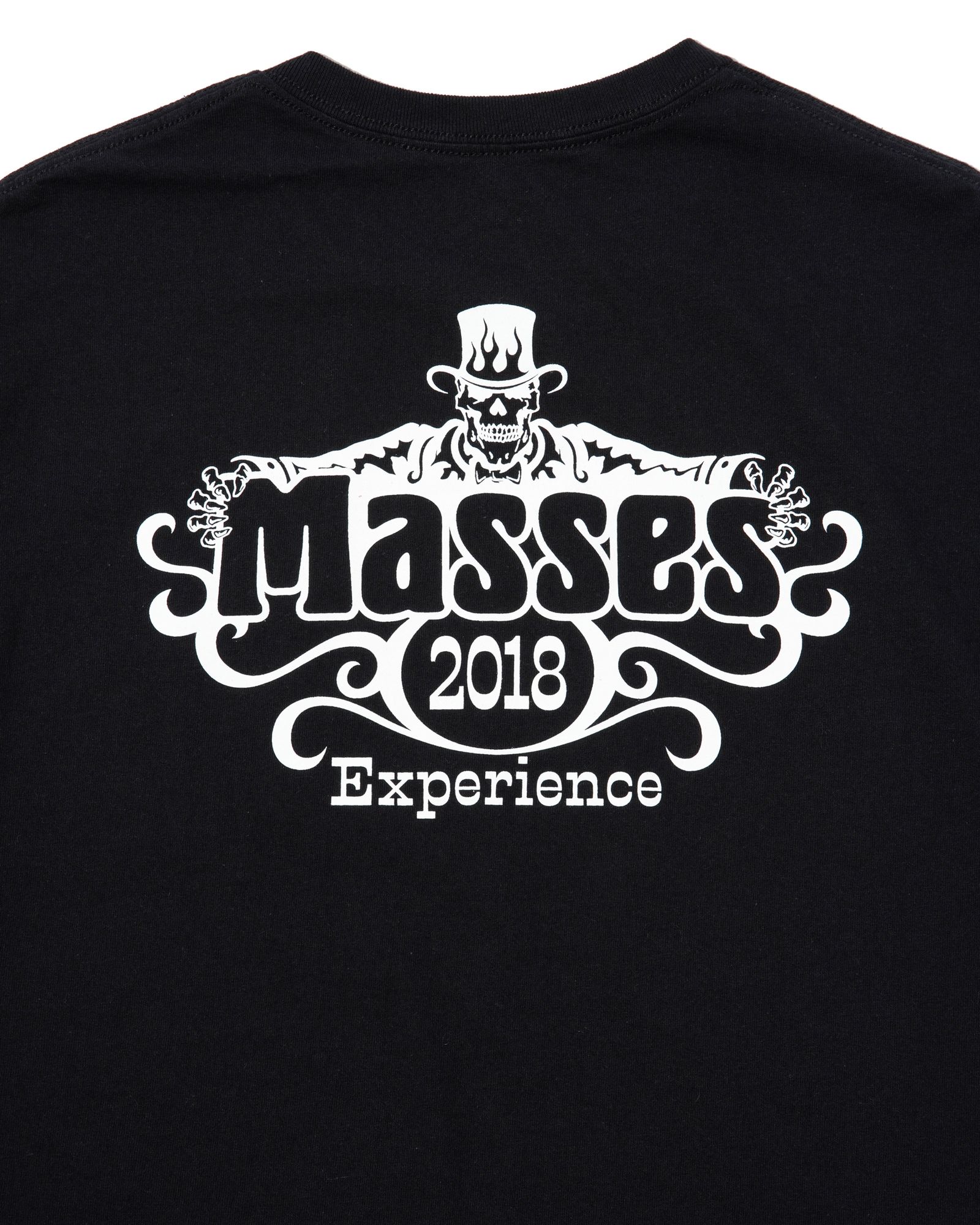 T-SHIRT SKULL HAT / BLACK / プリントティー