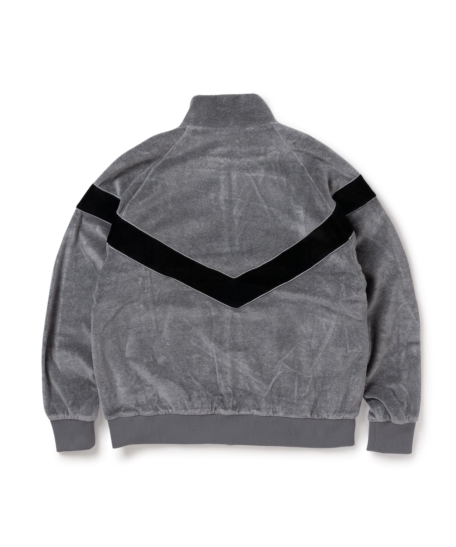 SON OF THE CHEESE - FRIEND TRACK JACKET / GRAY / ベロアトラックジャケット | Stripe  Online Store