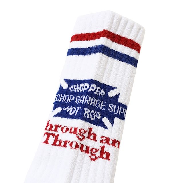 BAR&SHIELD SOX / WHITE