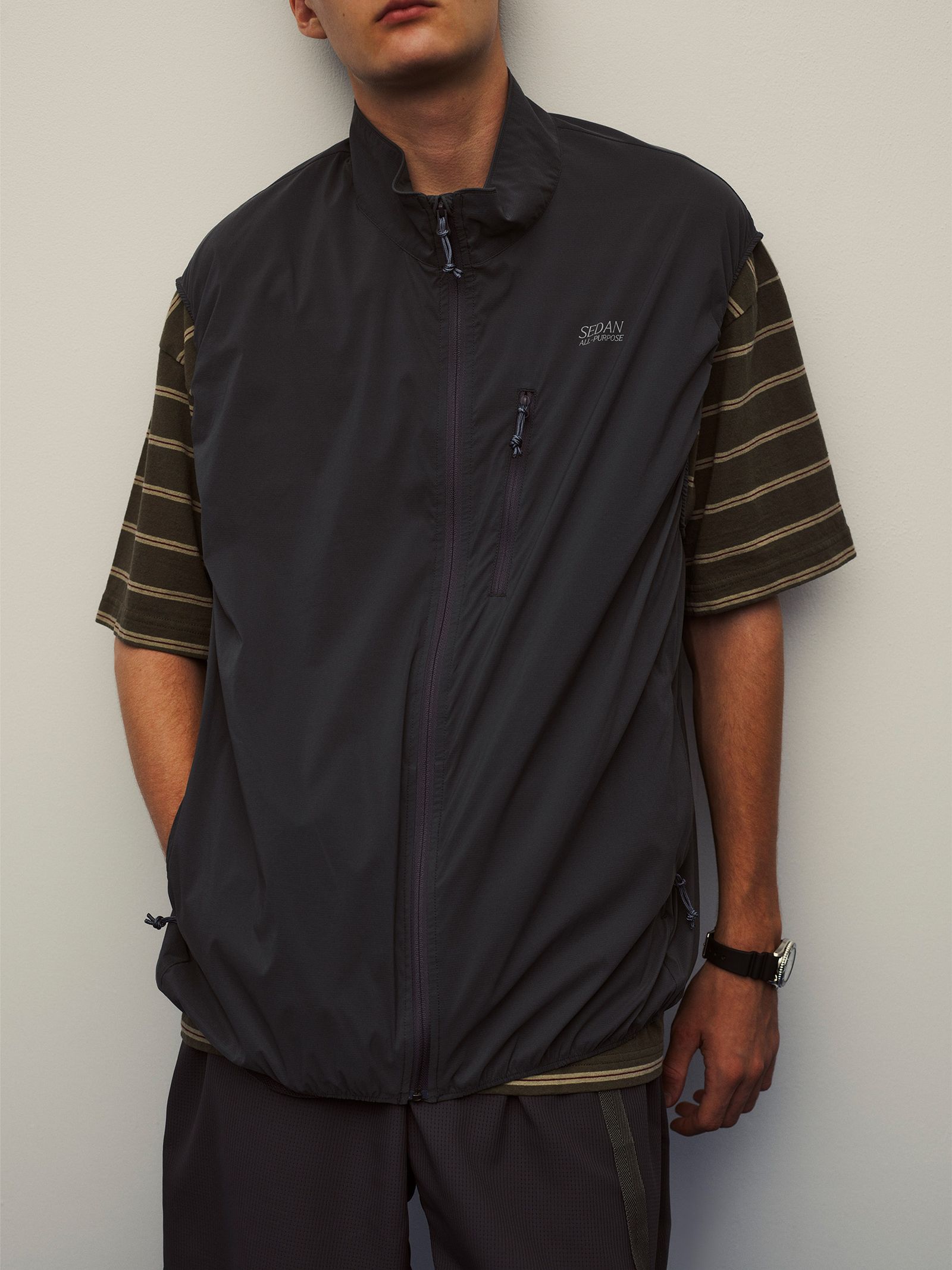 RIPSTOP LIGHT VEST / BLACK