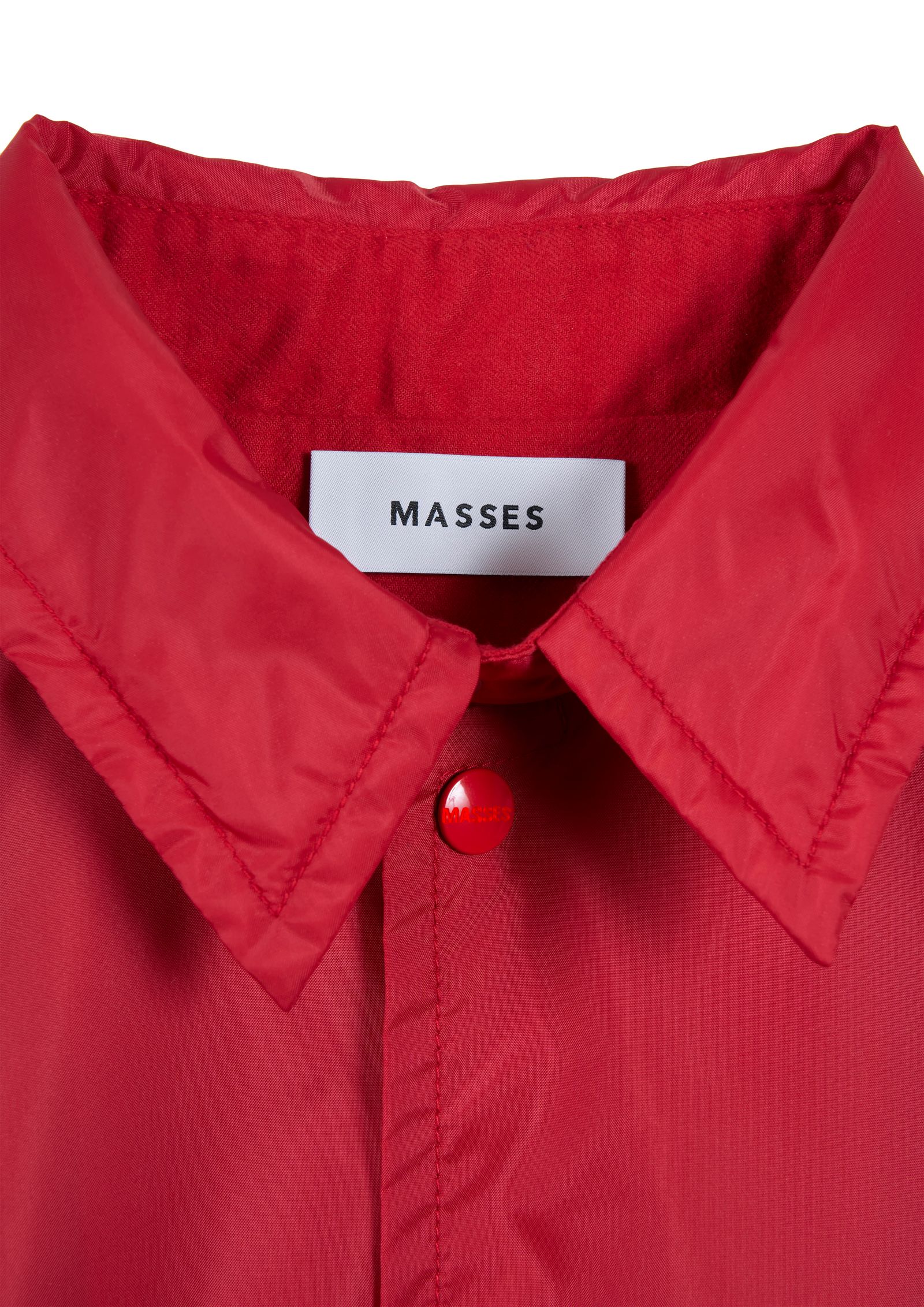 VANSON × MASSES NYLON JKT / RED / VANSONコラボレーション