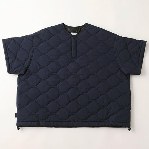 SUPER BIG SS PUFF JACKET  | NAVY SFCFW25J09 Stripes For Creative