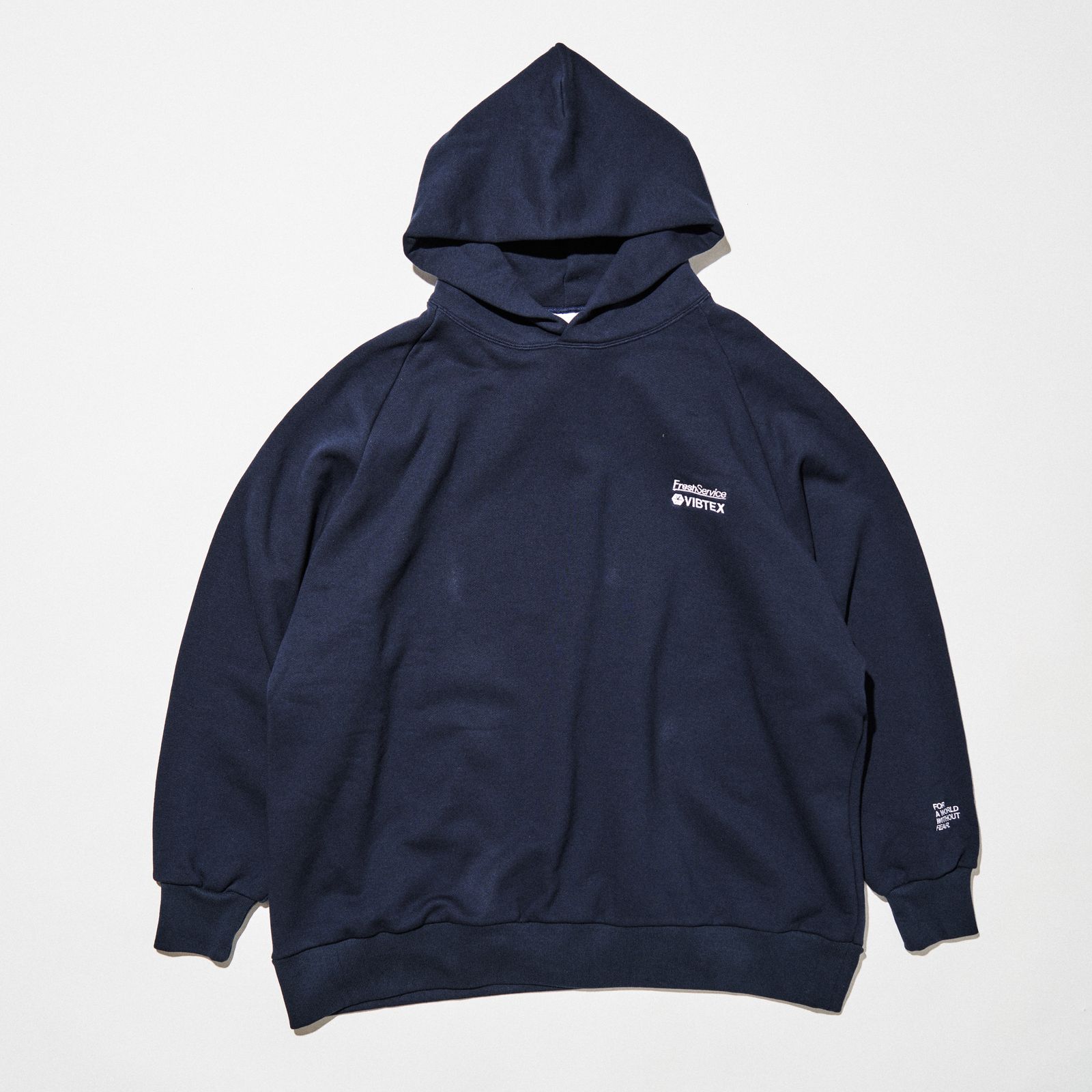 FreshService - VIBTEX for FreshService SWEAT PULL HOODIE / NAVY