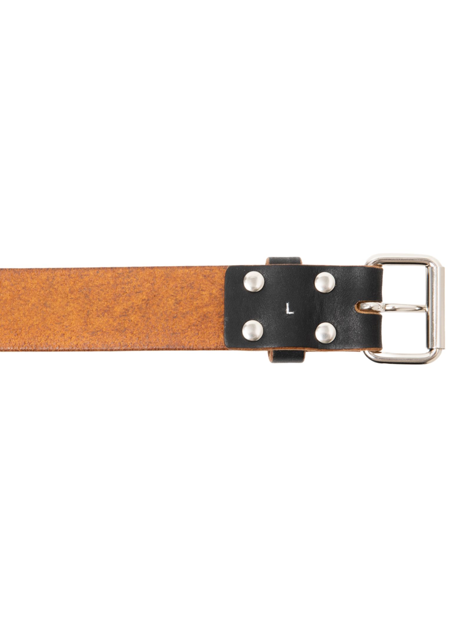Tea-Core Leather Narrow Belt / BLACK /  レザー ベルト / CTE-26A518