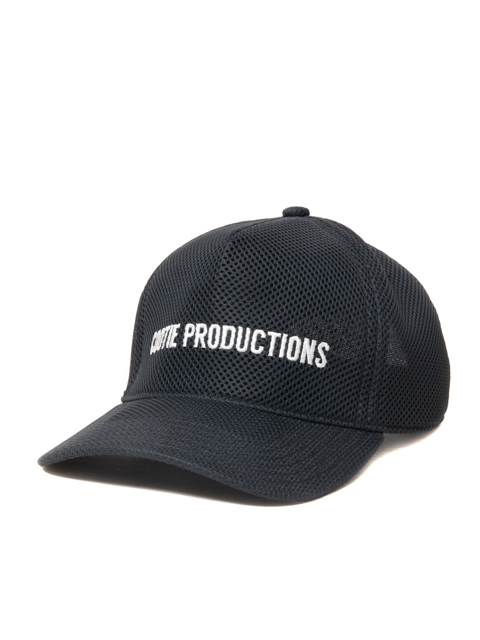 COOTIE PRODUCTIONS - Puff Mesh 5 Panel Cap / Black /メッシュ 