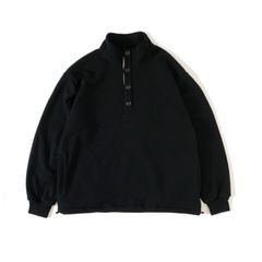 SWEAT PULLOVER / BLACK