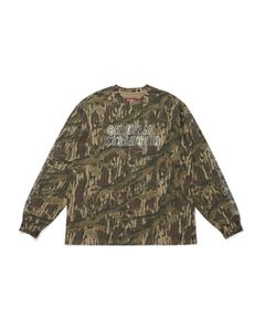 "HideandSeek×Toru Nishiura" Original L/S Tee / CAMO / CAMO柄シャツ