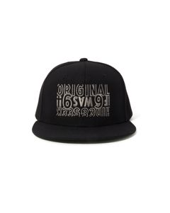 "HideandSeek×Toru Nishiura" Original H&S Baseball CAP / BLK / ベースボールキャップ