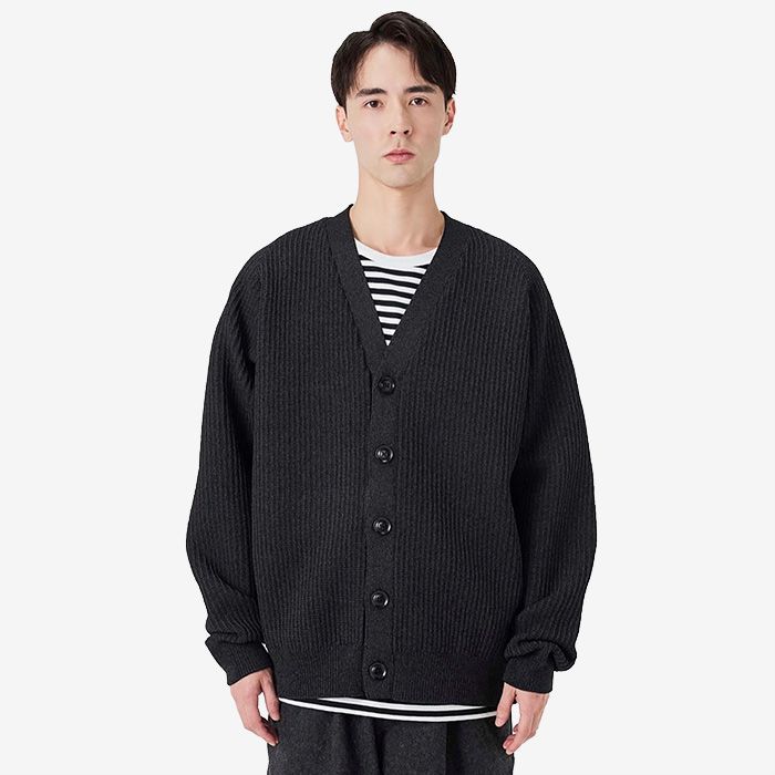 5G Knit Cardigan / K(Black)