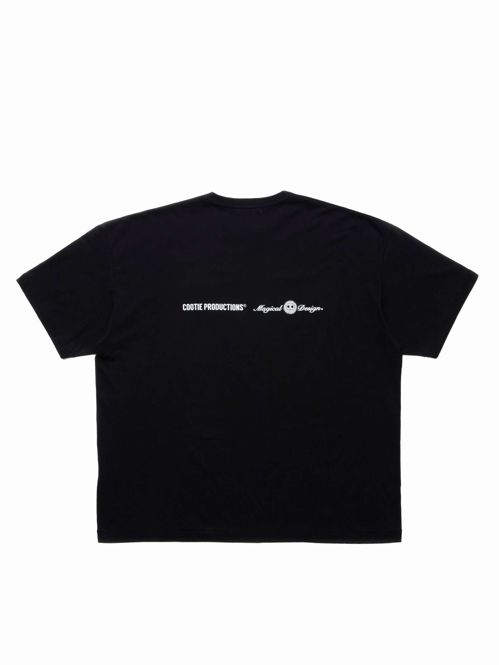 Print S/S Tee (Magical Design®) / BLACK /  コラボレーションティーシャツ