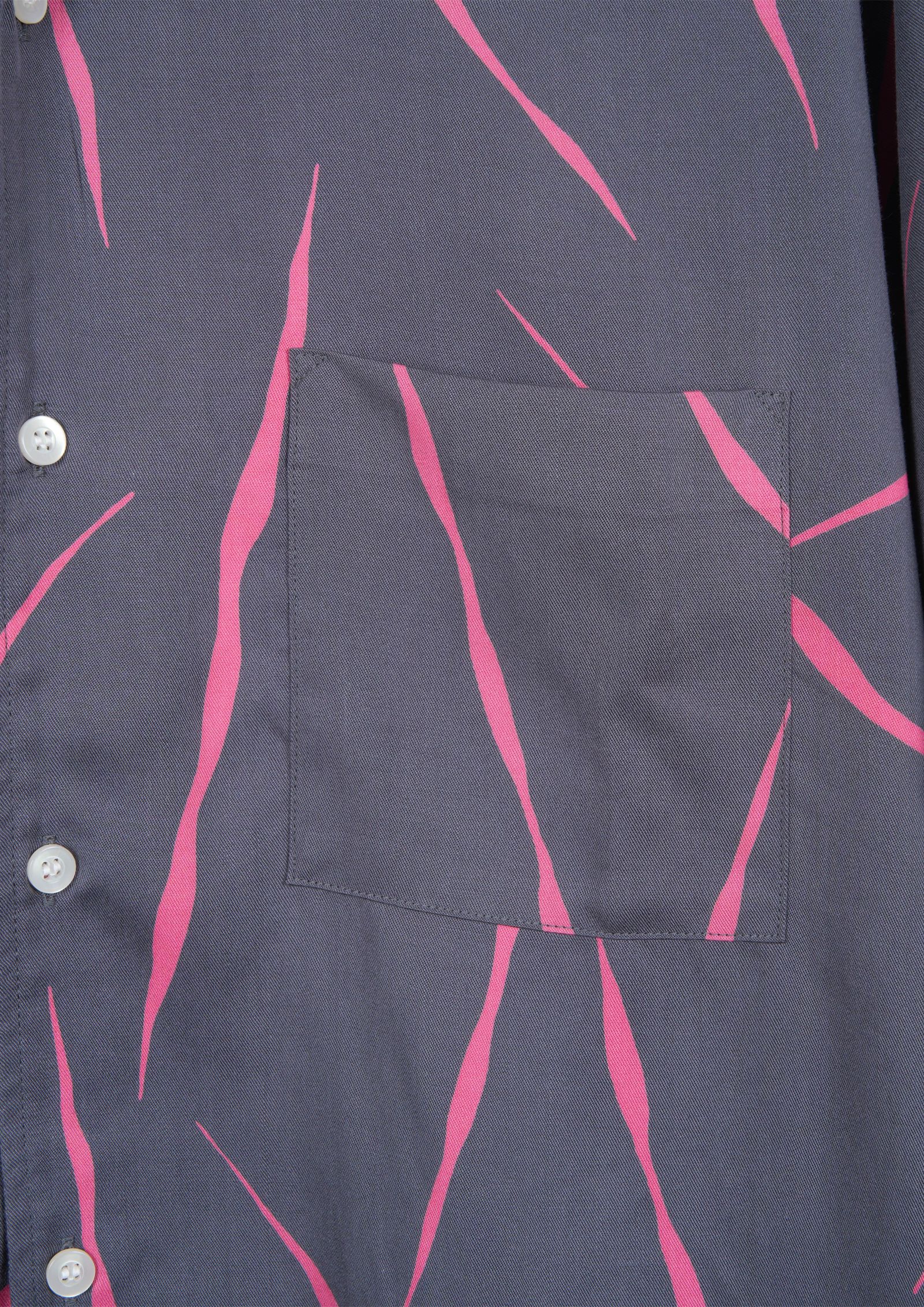 RAYON ITALIAN SHIRT L/S / CHARCOAL