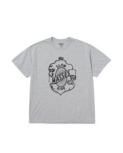 T-SHIRT SLOW RIDE / HEATHER / プリントティー