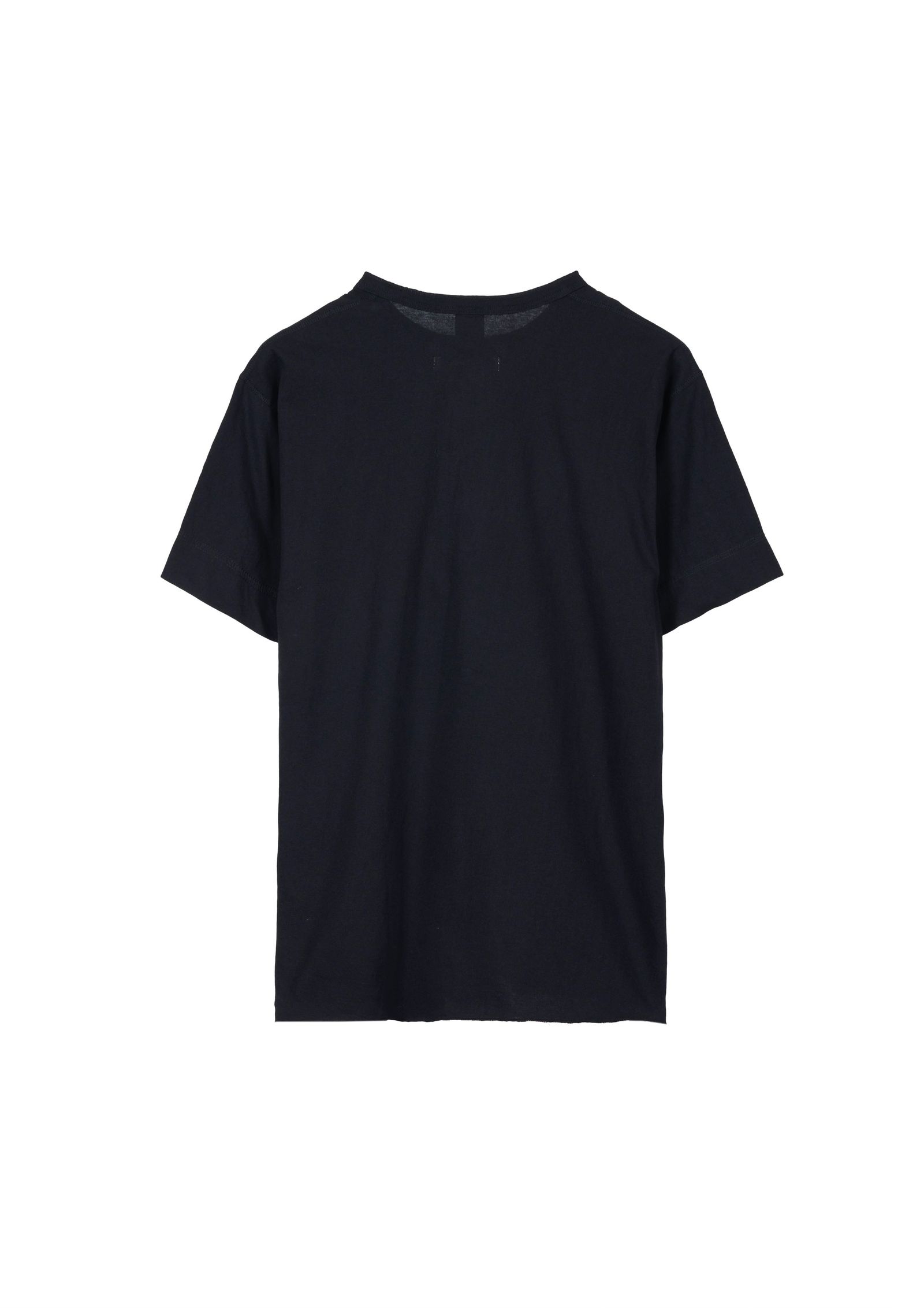HEALTHKNIT HENRY NECK S/S / BLACK&NATURAL / 2パックティー