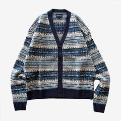 NURSE KNIT CARDIGAN / NAVY
