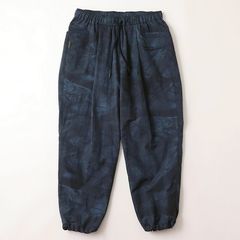 WIDE TAPERED EASY PANTS (REAL TREE CAMO) | NAVY TREE CAMO