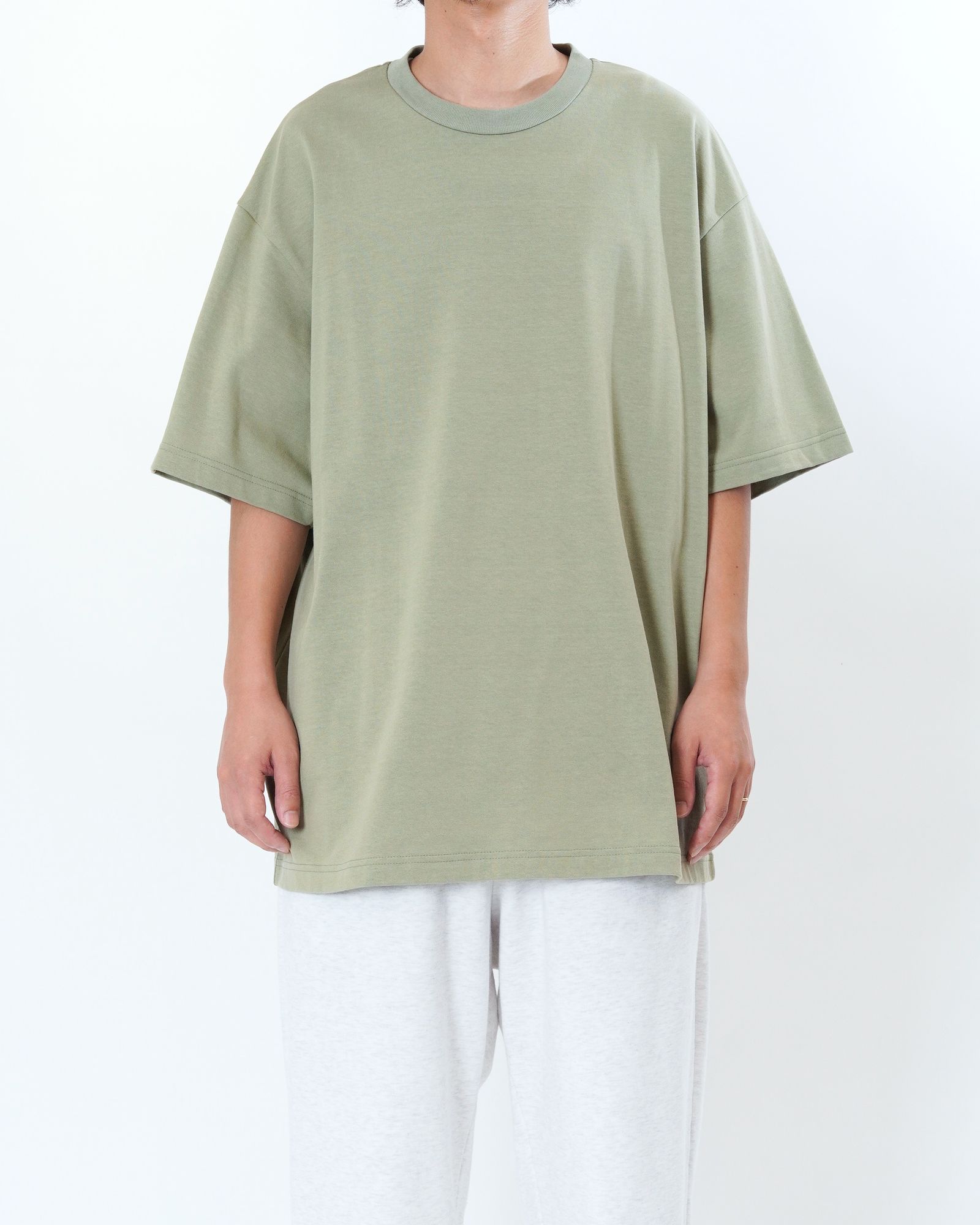 S/S T-SHIRTS / MOSS GREEN