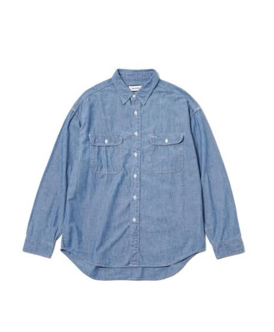 CHAMBRAY SHIRT / INDIGO / シャンブレーシャツ