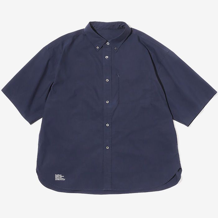 SOLOTEXⓇ TYPEWRITER UTILITY S/S B.D SHIRT / NAVY