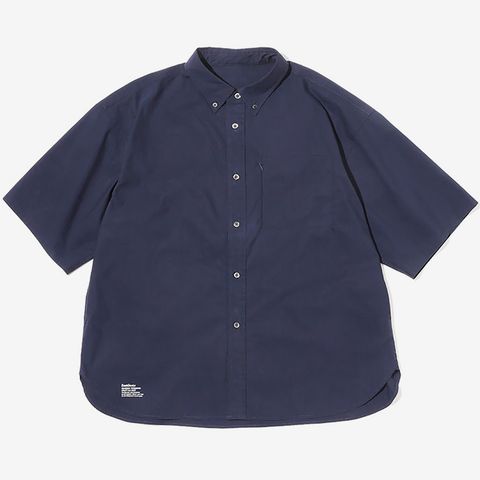 SOLOTEXⓇ TYPEWRITER UTILITY S/S B.D SHIRT / NAVY