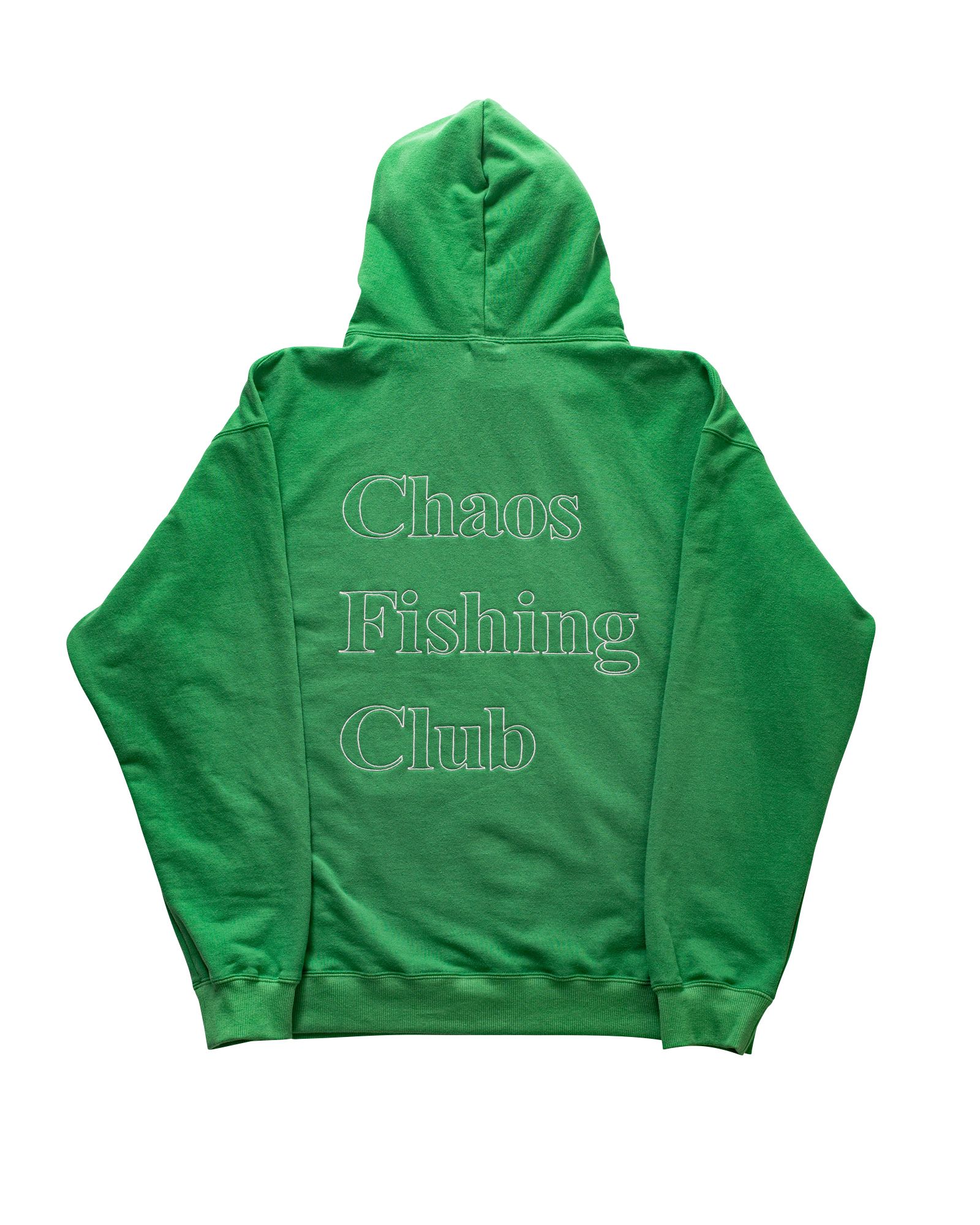 Chaos Fishing Club - OG LOGO HOODIE / GREEN | Stripe Online Store
