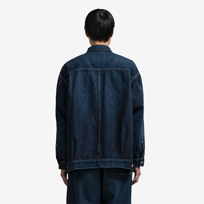 Selvage Denim Jacket -DARK FADE- / INDIGO DARK FADE