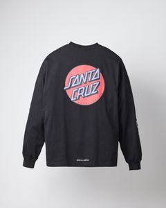 SANTA CRUZ / CLASSIC DOT L/S TEE / Black