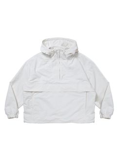 Polyester Taffeta Anorak Hoodie / OFF IVORY /  アノラックジャケット