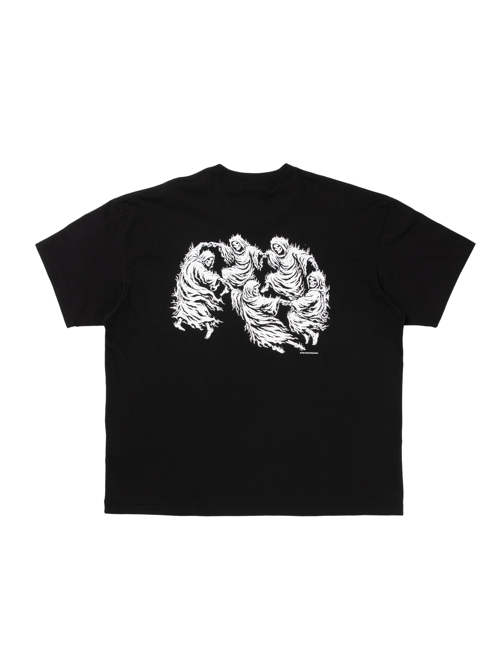 Print S/S Tee - DANCE / BLACK /  プリント ティーシャツ