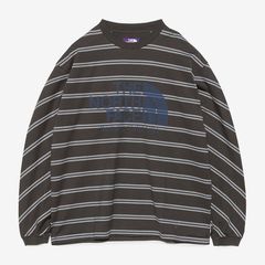 Field Long Sleeve Striped Tee / CH(Charcoal)