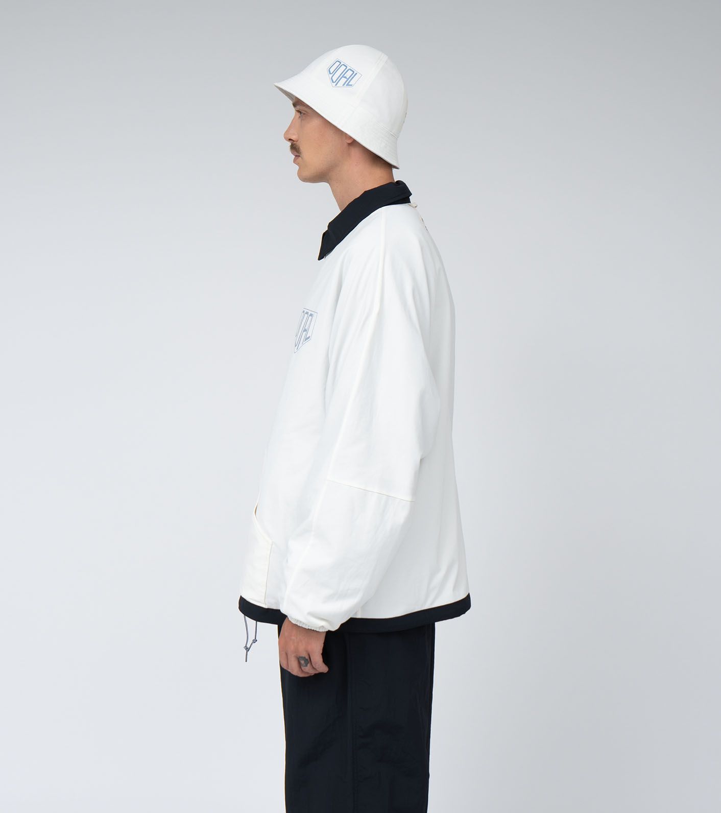 Reversible Coach Jacket / K(Black)