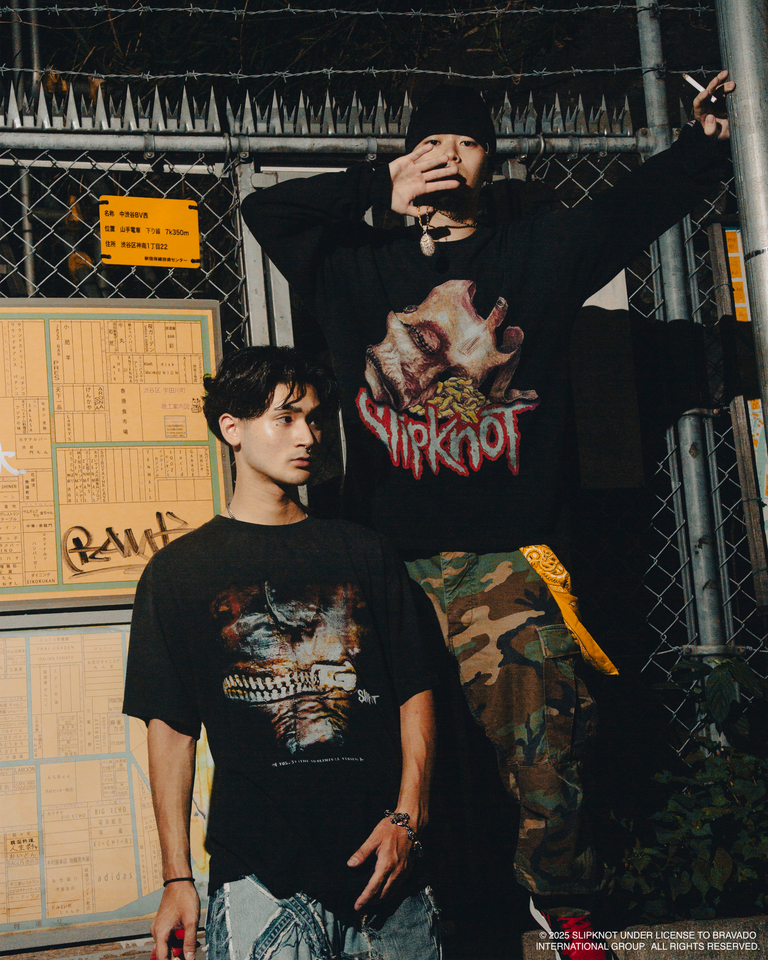 F-LAGSTUF-F slipknot LS TEE③ Mサイズ slipknot LS TEE-FLAGSTUFF(フラグスタフ)の事なら富山県の