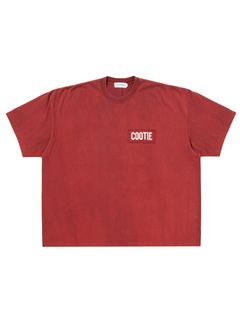 AD Processing S/S Tee / BURGUNDY /  ワイドティーシャツ