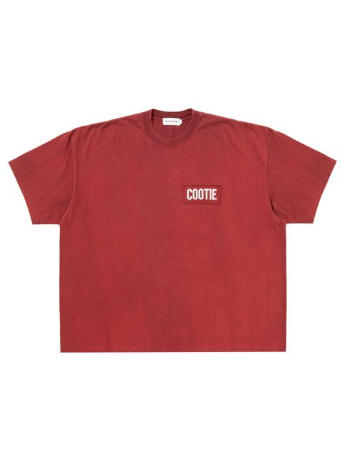 AD Processing S/S Tee / BURGUNDY /  ワイドティーシャツ