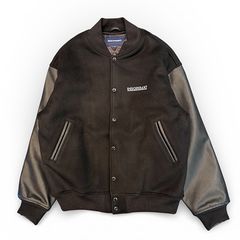 FLUKE UP VARSITY JACKET / BLACK