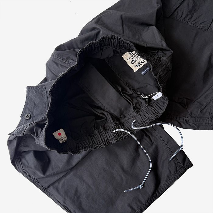 Nylon Twill Deck Shorts / K(Black)