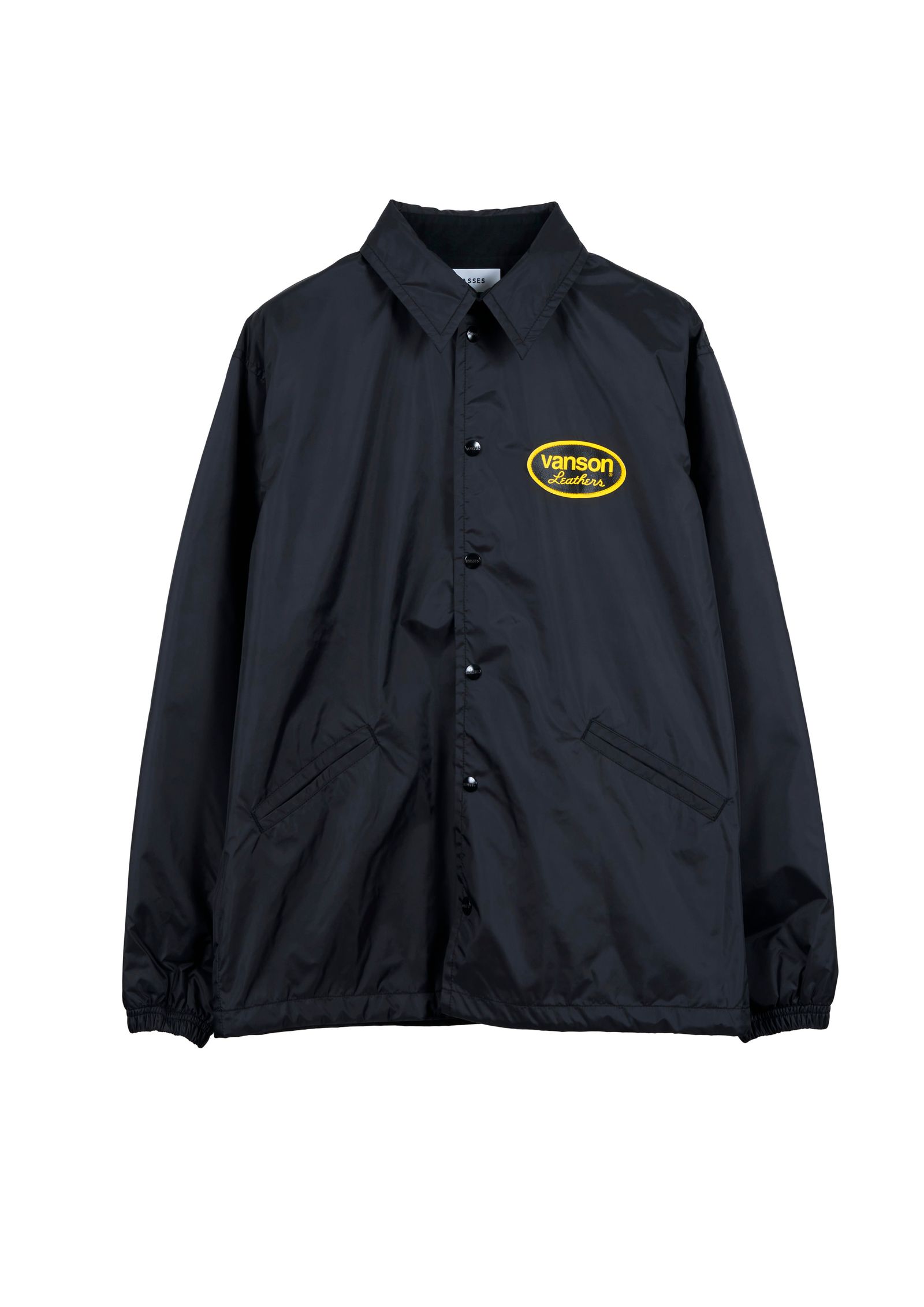 VANSON × MASSES NYLON JKT / BLACK / VANSONコラボレーション