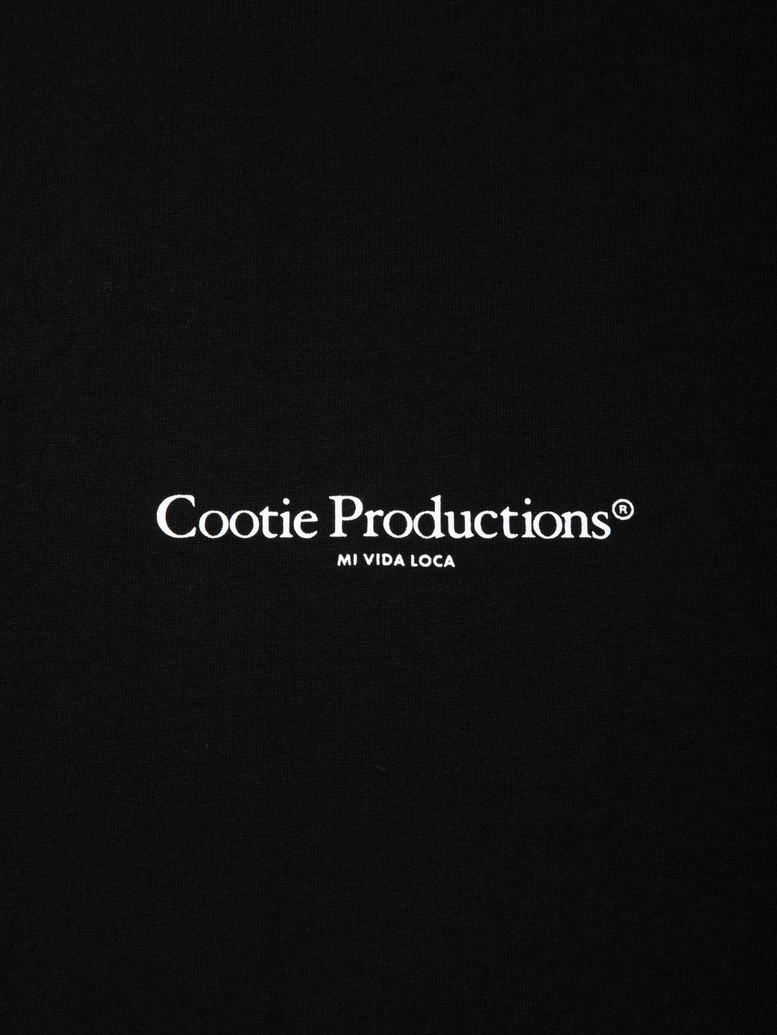 Spanish Pima Boxy S/S Tee / BLACK /  ワイドボックスティーシャツ