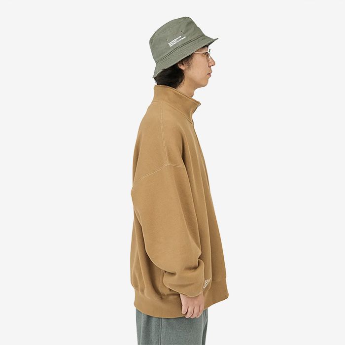 HEAVY OZ HALF ZIP PULLOVER / COYOTE