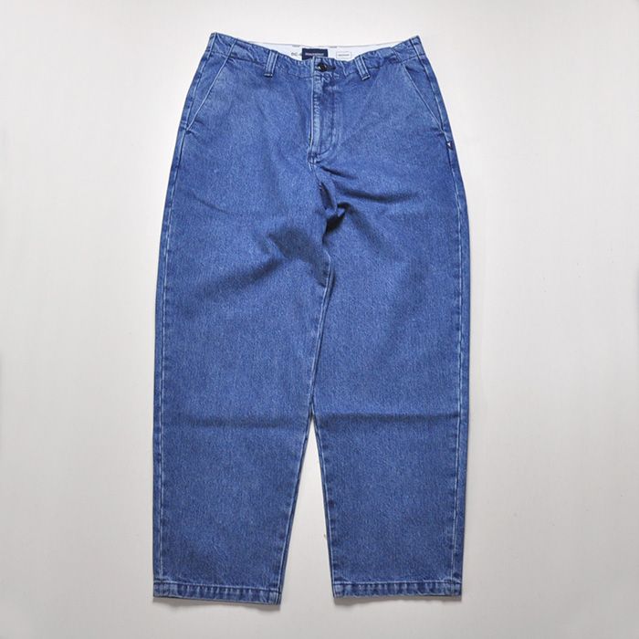 DESCENDANT - DC-6 DENIM TROUSERS / INDIGO | Stripe Online Store