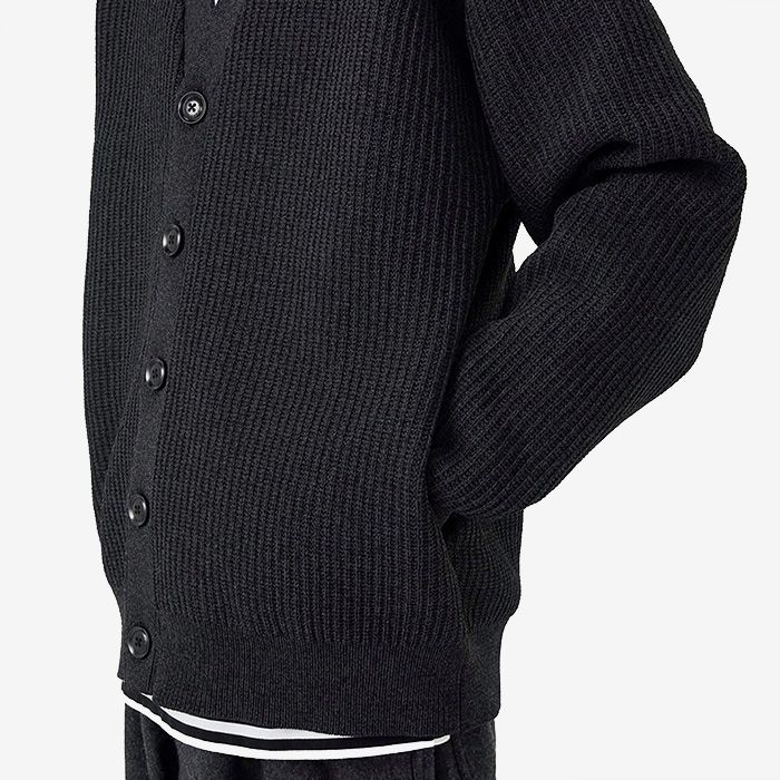 5G Knit Cardigan / K(Black)