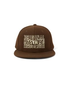 "HideandSeek×Toru Nishiura" Original H&S Baseball CAP / BROWN / ベースボールキャップ