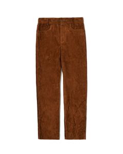 HORSE SUEDE PANTS / BROWN / スウェードパンツ
